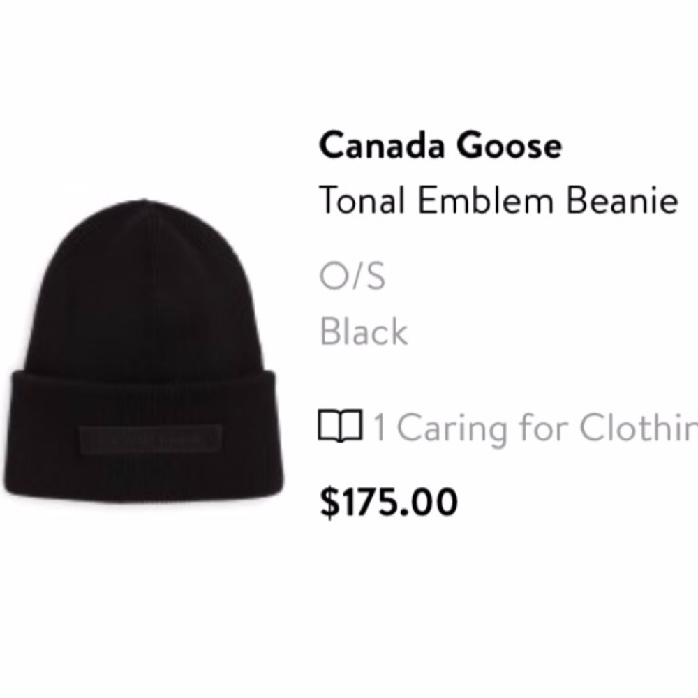 Canda goose fitted hat